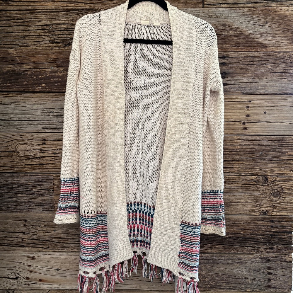 Roxy Open Front Cardigan